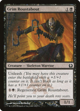 Grim Roustabout [Return to Ravnica] | Mindsight Gaming