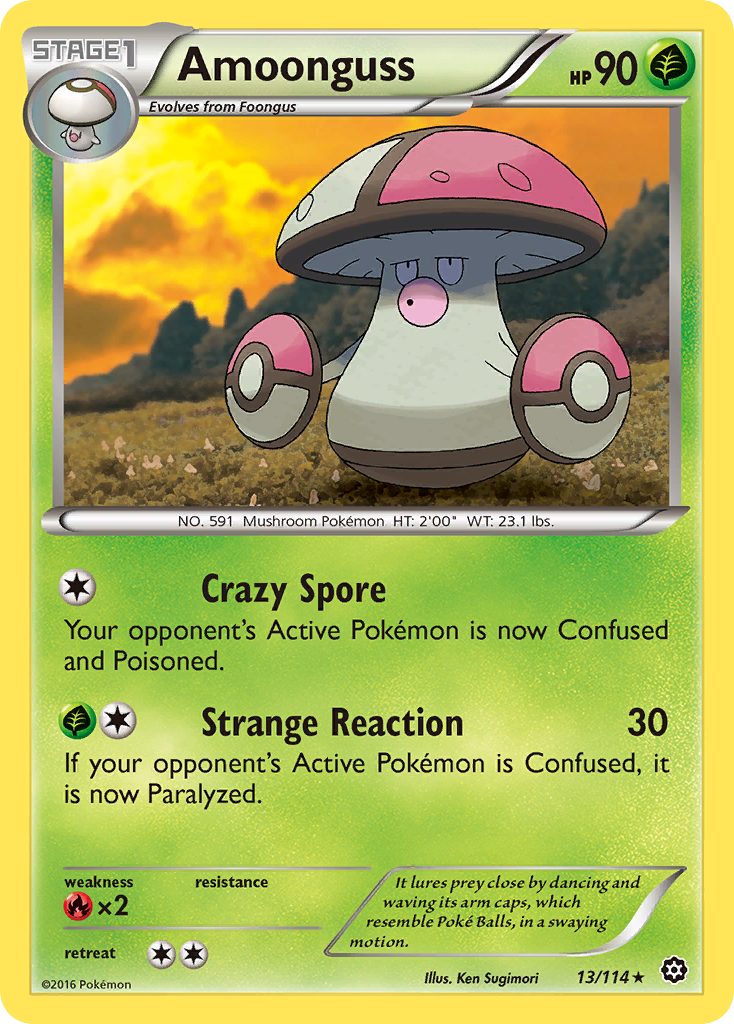 Amoonguss (13/114) [XY: Steam Siege] | Mindsight Gaming