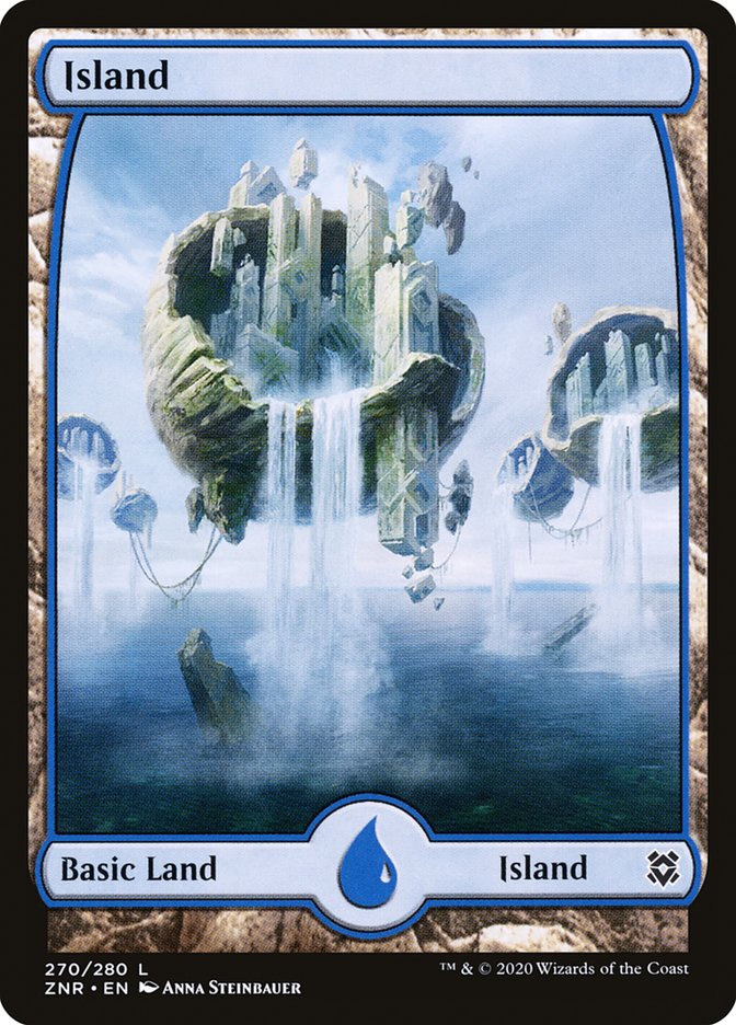 Island (270) [Zendikar Rising] | Mindsight Gaming