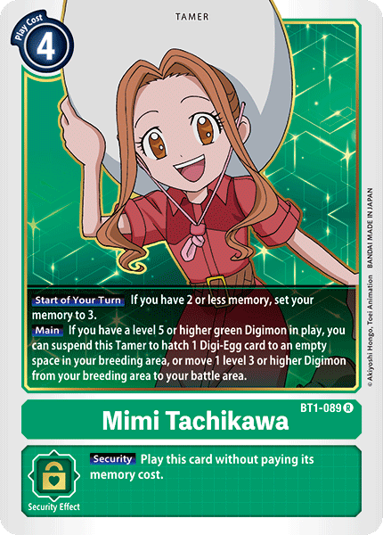 Mimi Tachikawa [BT1-089] [Release Special Booster Ver.1.0] | Mindsight Gaming