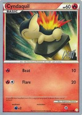 Cyndaquil (61/123) (Reshiphlosion - Christopher Kan) [World Championships 2011] | Mindsight Gaming