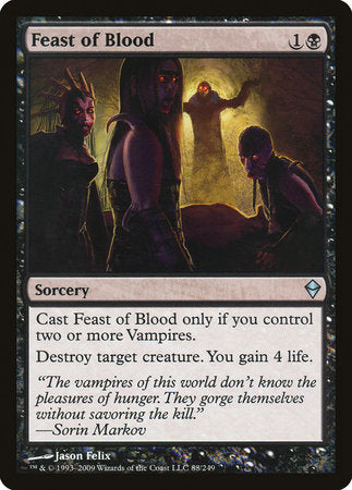 Feast of Blood [Zendikar] | Mindsight Gaming