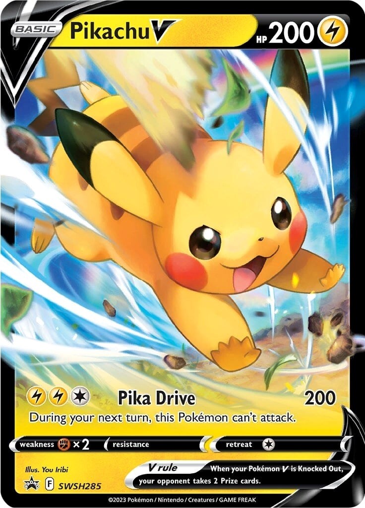 Pikachu V (SWSH285) [Sword & Shield: Black Star Promos] | Mindsight Gaming