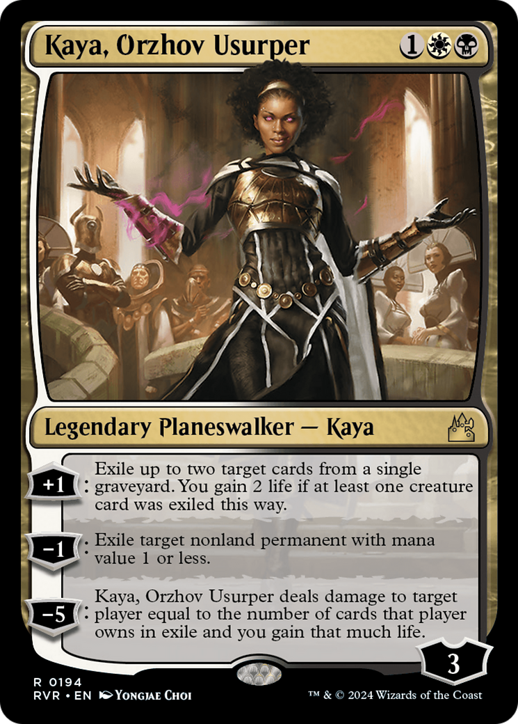 Kaya, Orzhov Usurper [Ravnica Remastered] | Mindsight Gaming