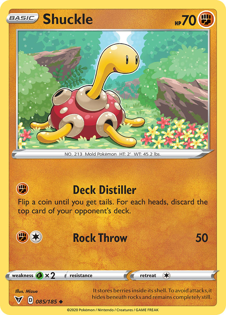 Shuckle (085/185) [Sword & Shield: Vivid Voltage] | Mindsight Gaming