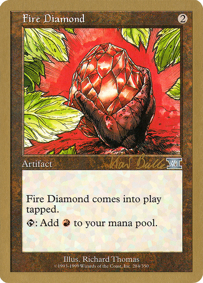 Fire Diamond (Kai Budde) [World Championship Decks 1999] | Mindsight Gaming