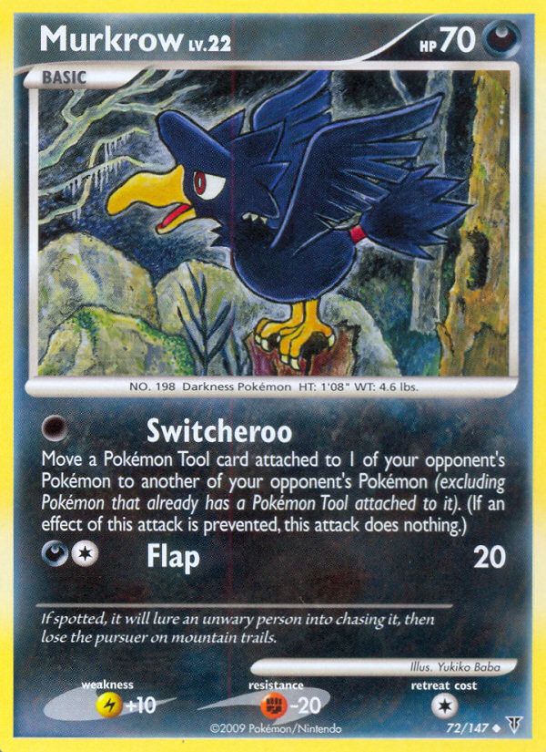 Murkrow (72/147) [Platinum: Supreme Victors] | Mindsight Gaming