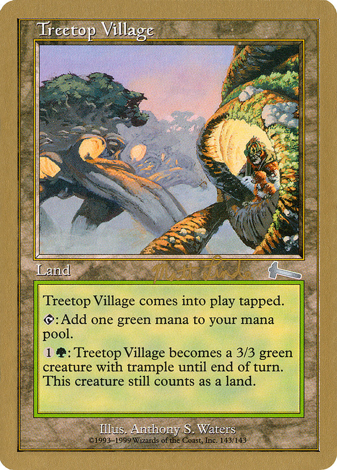 Treetop Village (Matt Linde) [World Championship Decks 1999] | Mindsight Gaming