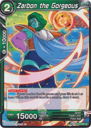Zarbon the Gorgeous (BT10-085) [Rise of the Unison Warrior 2nd Edition] | Mindsight Gaming