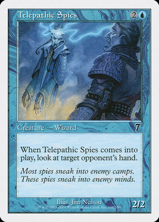 Telepathic Spies [Seventh Edition] | Mindsight Gaming