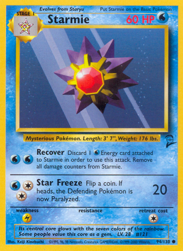 Starmie (94/130) [Base Set 2] | Mindsight Gaming