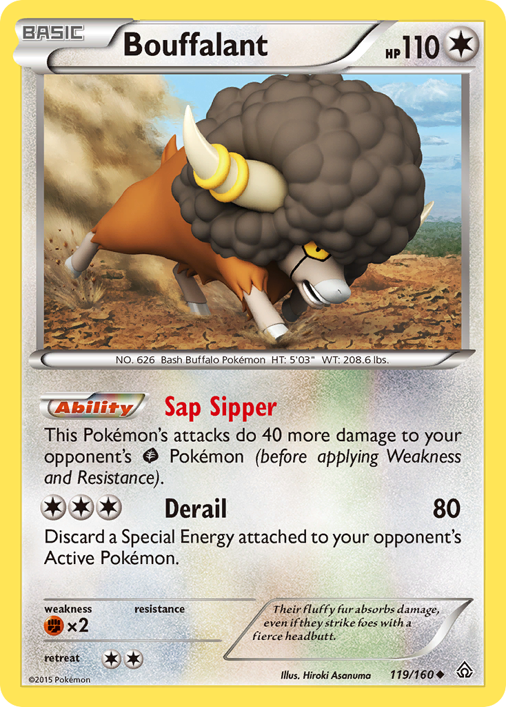 Bouffalant (119/160) [XY: Primal Clash] | Mindsight Gaming