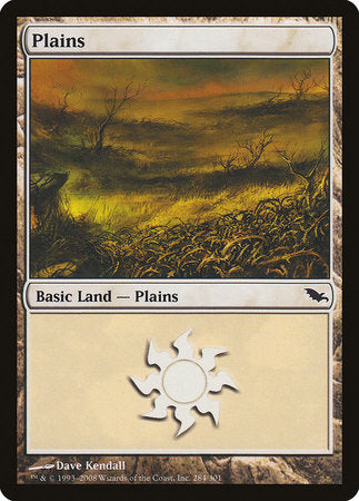 Plains (284) [Shadowmoor] | Mindsight Gaming