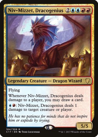 Niv-Mizzet, Dracogenius [Commander 2017] | Mindsight Gaming