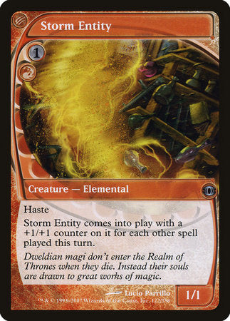 Storm Entity [Future Sight] | Mindsight Gaming