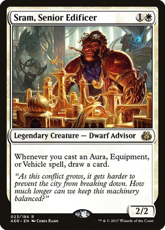 Sram, Senior Edificer [Aether Revolt] | Mindsight Gaming