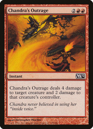 Chandra's Outrage [Magic 2012] | Mindsight Gaming