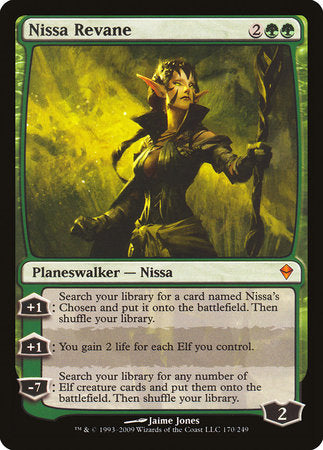 Nissa Revane [Zendikar] | Mindsight Gaming