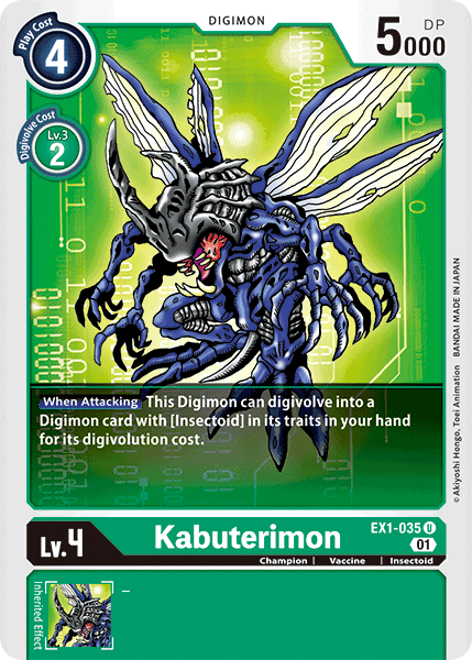 Kabuterimon [EX1-035] [Classic Collection] | Mindsight Gaming