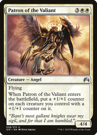 Patron of the Valiant [Magic Origins] | Mindsight Gaming