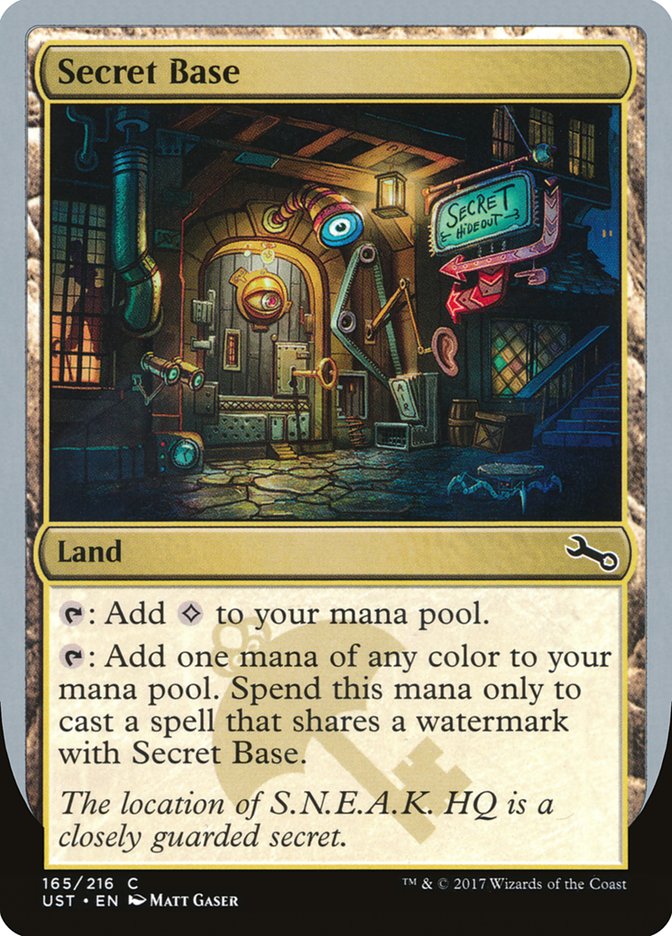 Secret Base (Artist: Matt Gaser) [Unstable] | Mindsight Gaming