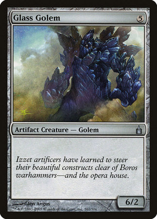 Glass Golem [Ravnica: City of Guilds] | Mindsight Gaming