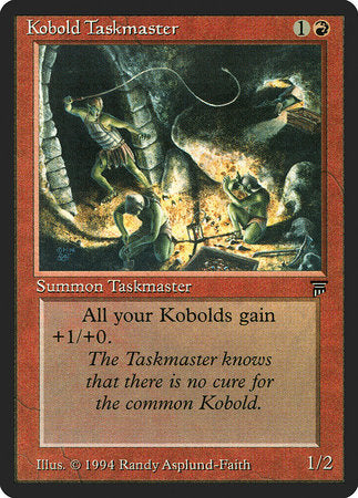 Kobold Taskmaster [Legends] | Mindsight Gaming