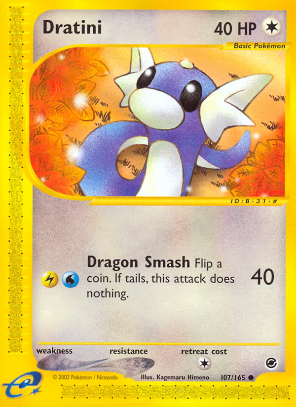 Dratini (107/165) [Expedition: Base Set] | Mindsight Gaming