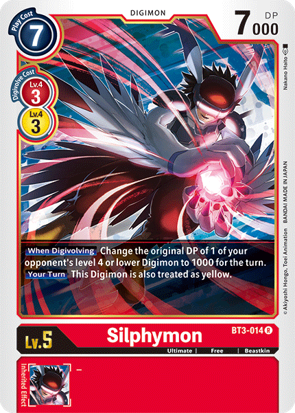 Silphymon [BT3-014] [Release Special Booster Ver.1.5] | Mindsight Gaming