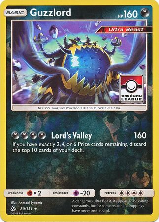 Guzzlord (80/131) (League Promo) [Sun & Moon: Forbidden Light] | Mindsight Gaming