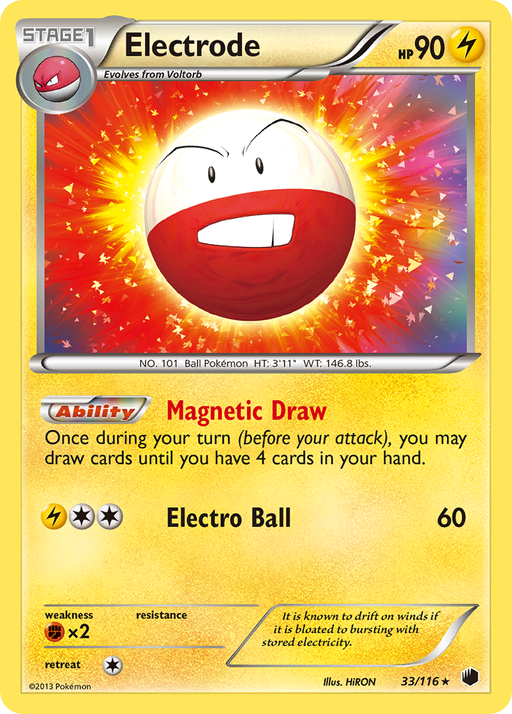 Electrode (33/116) [Black & White: Plasma Freeze] | Mindsight Gaming