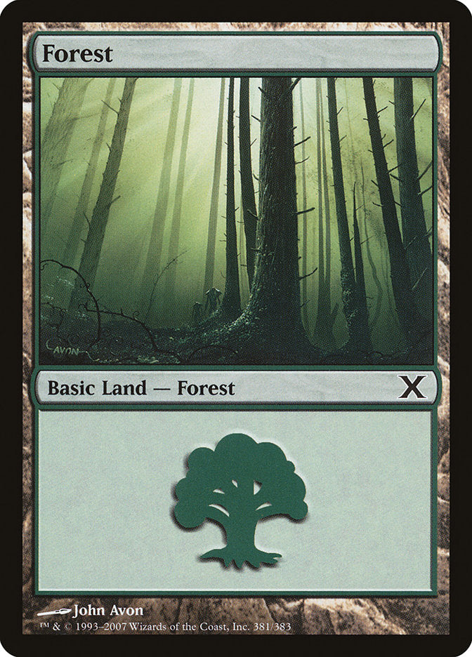 Forest (381) [Tenth Edition] | Mindsight Gaming