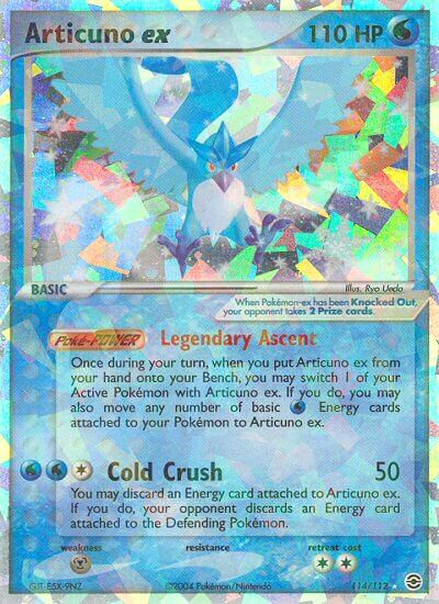 Articuno ex (114/112) [EX: FireRed & LeafGreen] | Mindsight Gaming