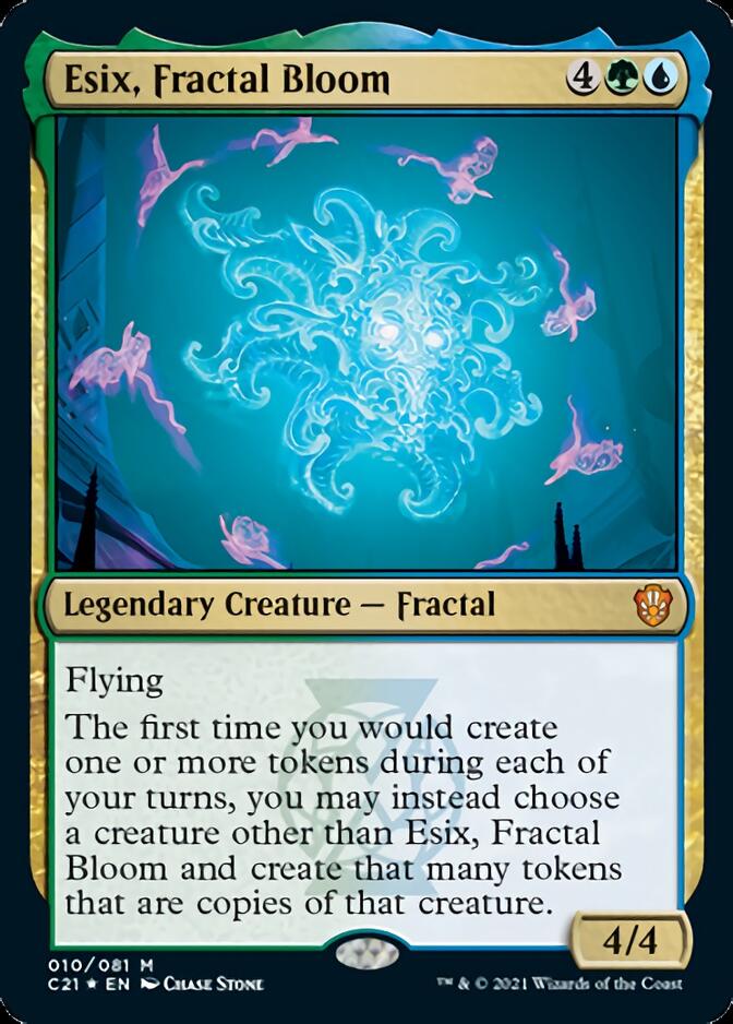 Esix, Fractal Bloom [Commander 2021] | Mindsight Gaming