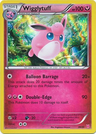 Wigglytuff (30/30) [XY: Trainer Kit 1 - Wigglytuff] | Mindsight Gaming