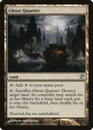 Ghost Quarter [Innistrad] | Mindsight Gaming