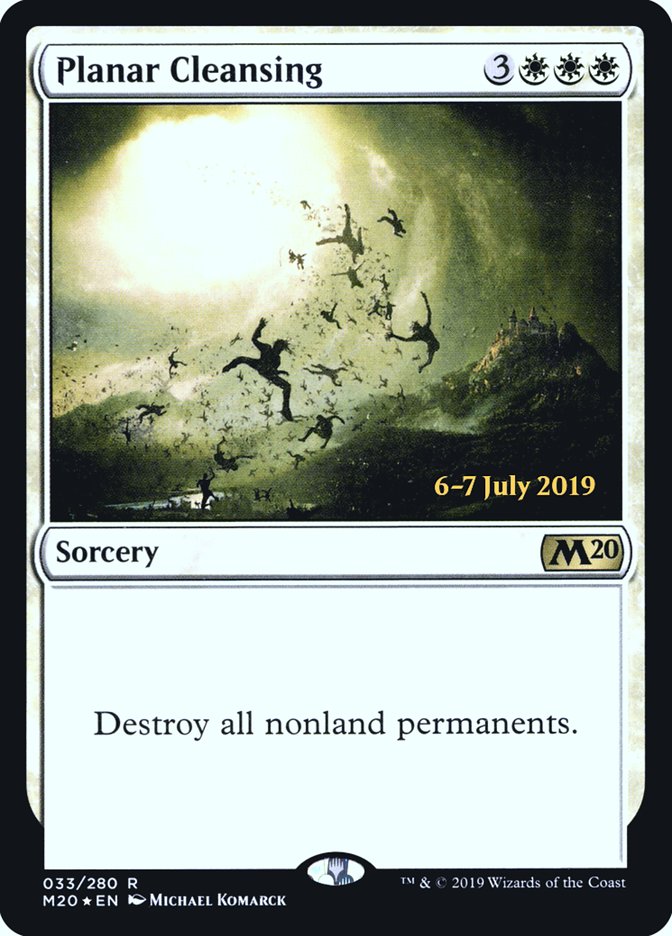 Planar Cleansing  [Core Set 2020 Prerelease Promos] | Mindsight Gaming