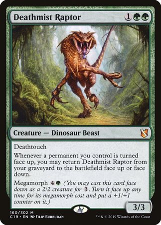 Deathmist Raptor [Commander 2019] | Mindsight Gaming