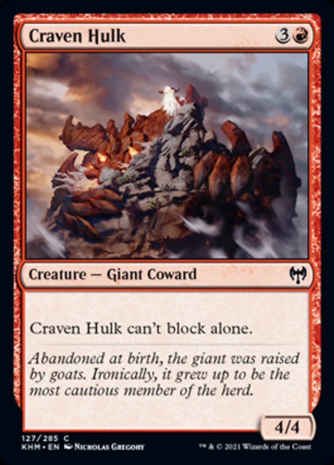 Craven Hulk [Kaldheim] | Mindsight Gaming