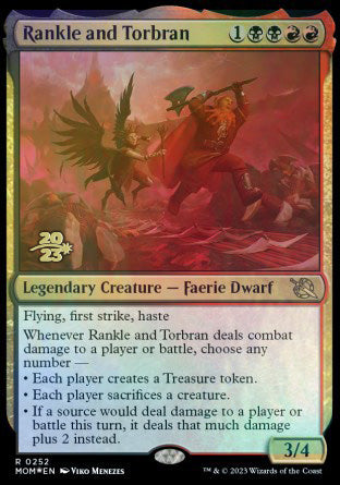 Rankle and Torbran [March of the Machine Prerelease Promos] | Mindsight Gaming