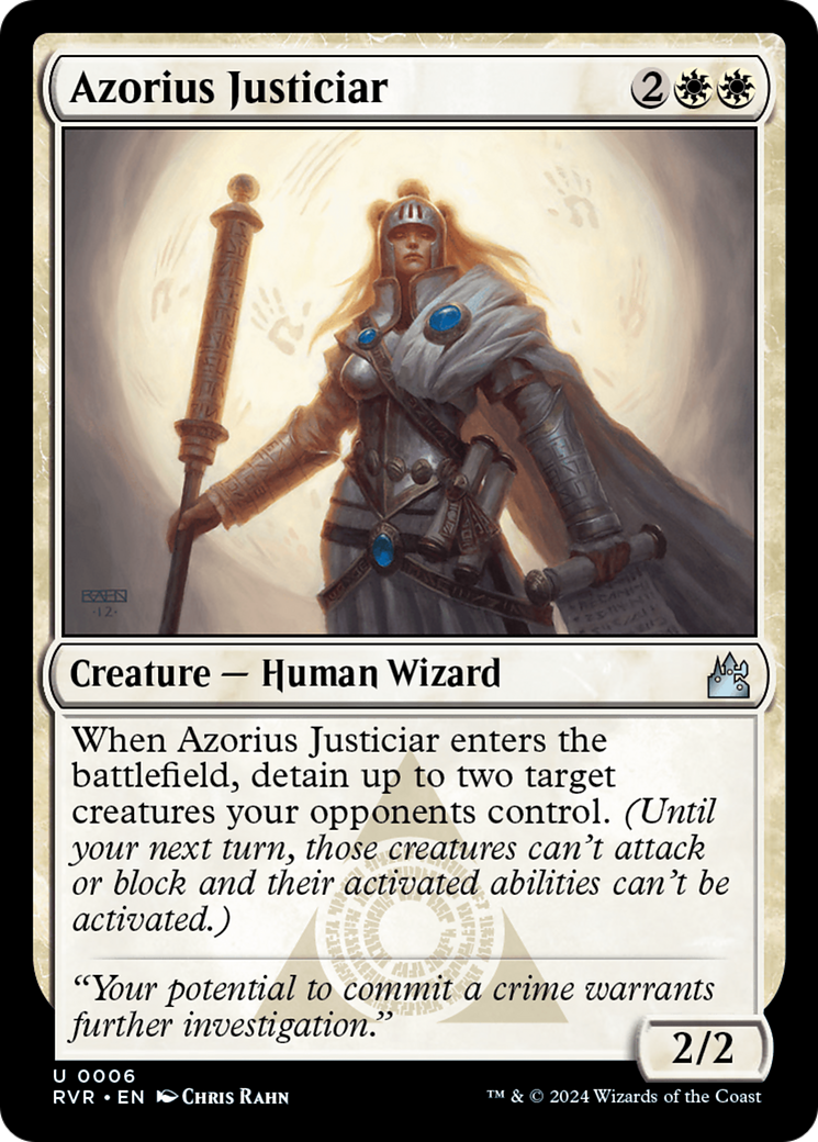 Azorius Justiciar [Ravnica Remastered] | Mindsight Gaming