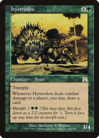 Hystrodon [Onslaught] | Mindsight Gaming