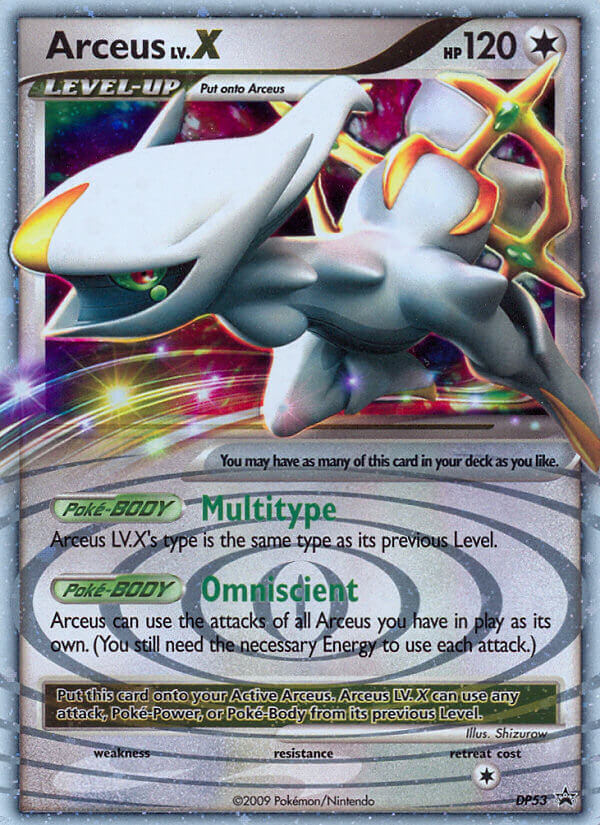 Arceus Lv.X (DP53) [Diamond & Pearl: Black Star Promos] | Mindsight Gaming