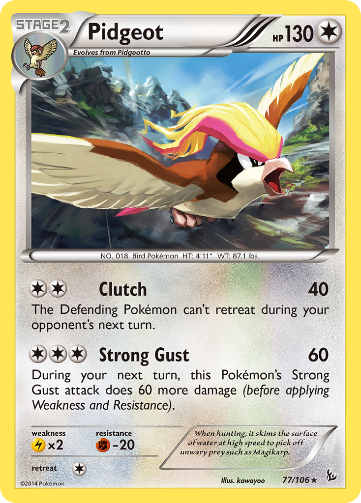 Pidgeot (77/106) [XY: Flashfire] | Mindsight Gaming