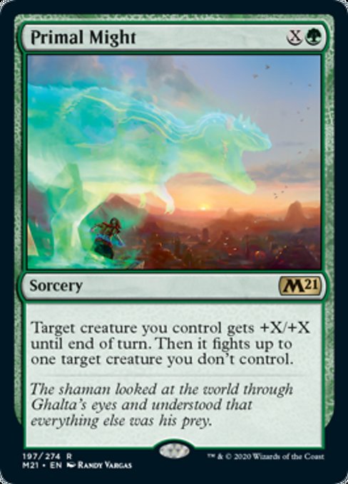 Primal Might [Core Set 2021] | Mindsight Gaming