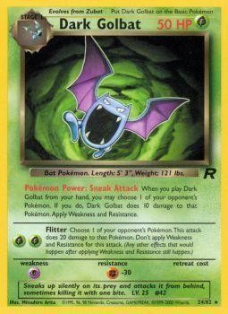 Dark Golbat (24/82) [Team Rocket Unlimited] | Mindsight Gaming