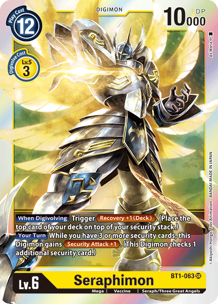 Seraphimon [BT1-063] [Release Special Booster Ver.1.0] | Mindsight Gaming