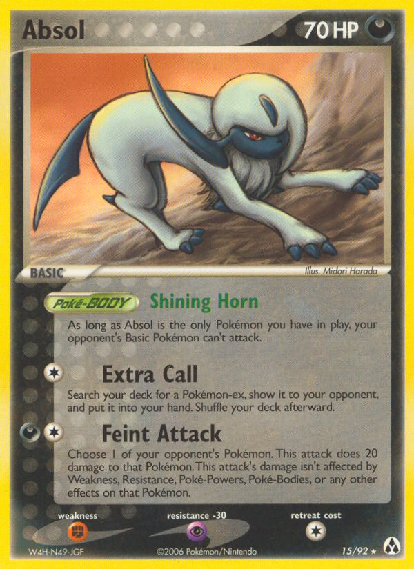 Absol (15/92) [EX: Legend Maker] | Mindsight Gaming