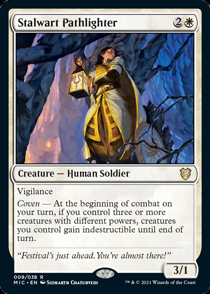 Stalwart Pathlighter [Innistrad: Midnight Hunt Commander] | Mindsight Gaming