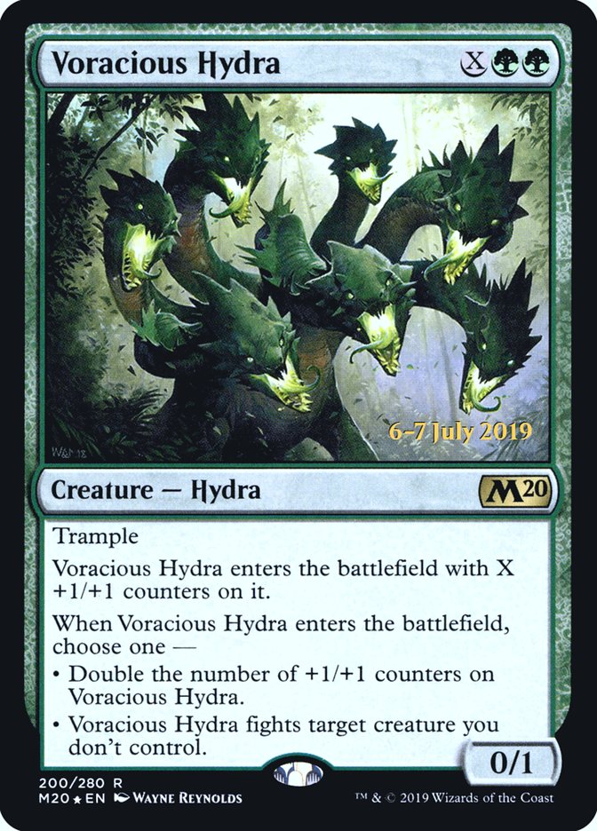 Voracious Hydra  [Core Set 2020 Prerelease Promos] | Mindsight Gaming